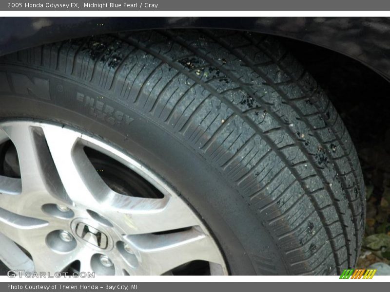 Midnight Blue Pearl / Gray 2005 Honda Odyssey EX