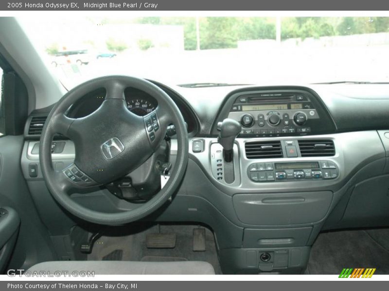 Midnight Blue Pearl / Gray 2005 Honda Odyssey EX
