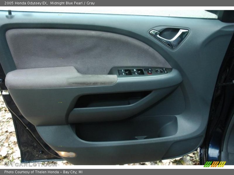 Midnight Blue Pearl / Gray 2005 Honda Odyssey EX