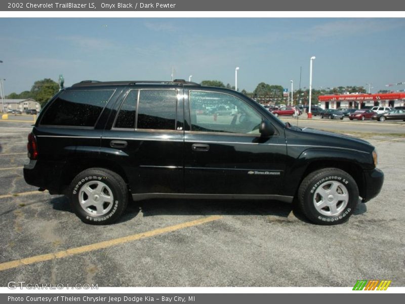 Onyx Black / Dark Pewter 2002 Chevrolet TrailBlazer LS