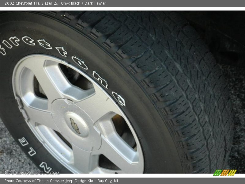Onyx Black / Dark Pewter 2002 Chevrolet TrailBlazer LS