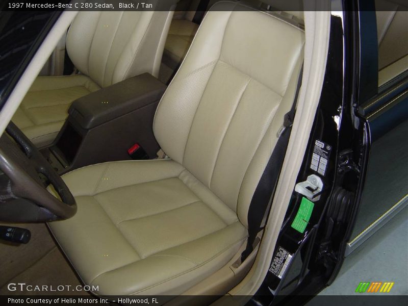 Black / Tan 1997 Mercedes-Benz C 280 Sedan