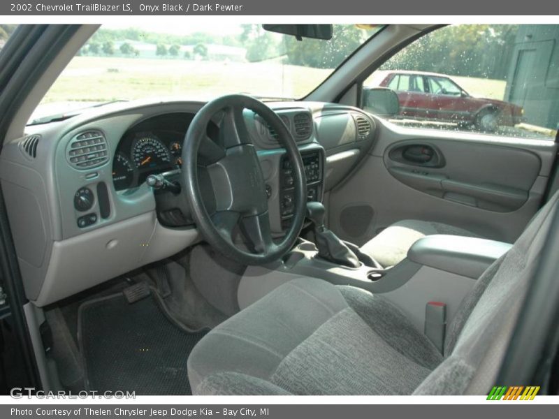 Onyx Black / Dark Pewter 2002 Chevrolet TrailBlazer LS