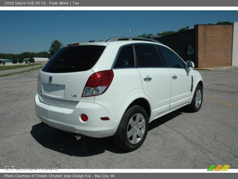 Polar White / Tan 2009 Saturn VUE XR V6