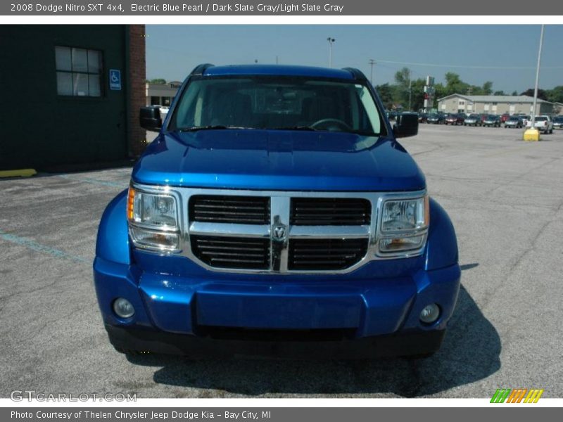 Electric Blue Pearl / Dark Slate Gray/Light Slate Gray 2008 Dodge Nitro SXT 4x4