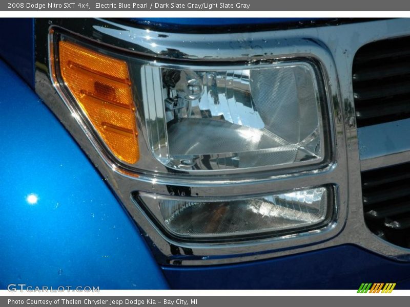 Electric Blue Pearl / Dark Slate Gray/Light Slate Gray 2008 Dodge Nitro SXT 4x4