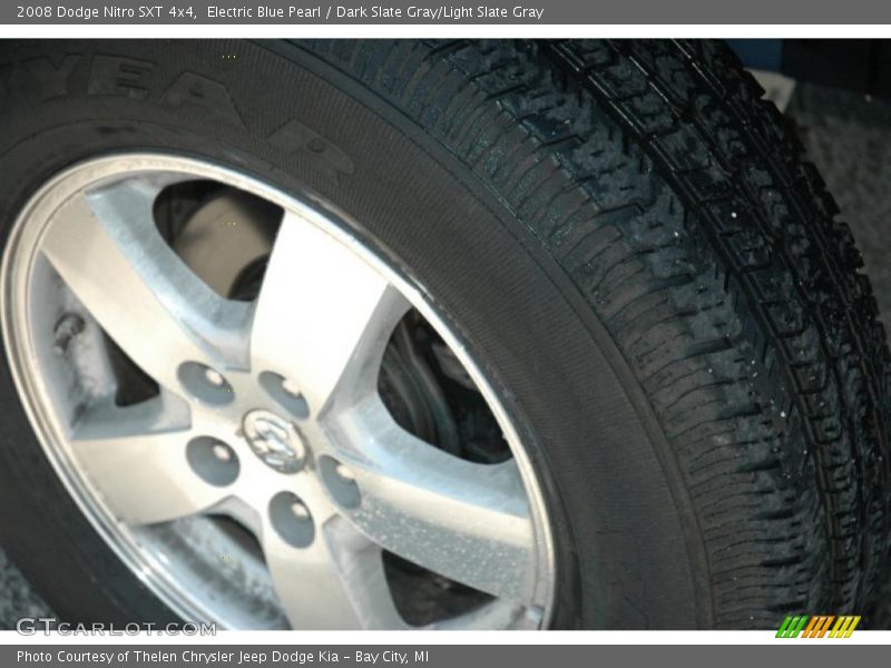Electric Blue Pearl / Dark Slate Gray/Light Slate Gray 2008 Dodge Nitro SXT 4x4