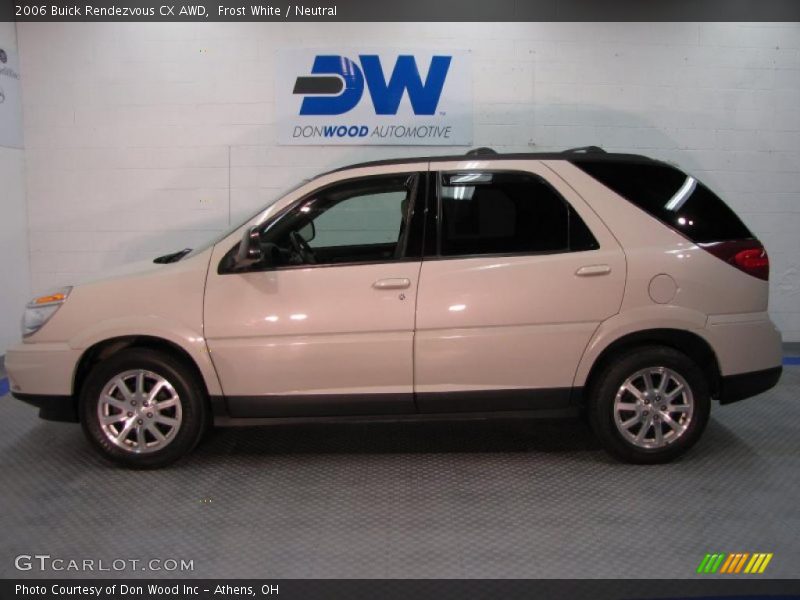 Frost White / Neutral 2006 Buick Rendezvous CX AWD