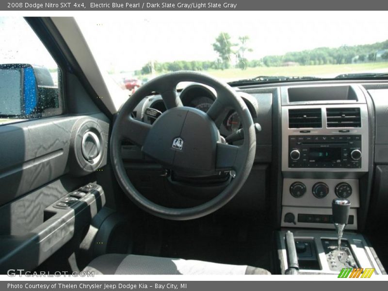Electric Blue Pearl / Dark Slate Gray/Light Slate Gray 2008 Dodge Nitro SXT 4x4