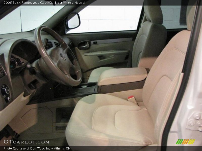 Frost White / Neutral 2006 Buick Rendezvous CX AWD