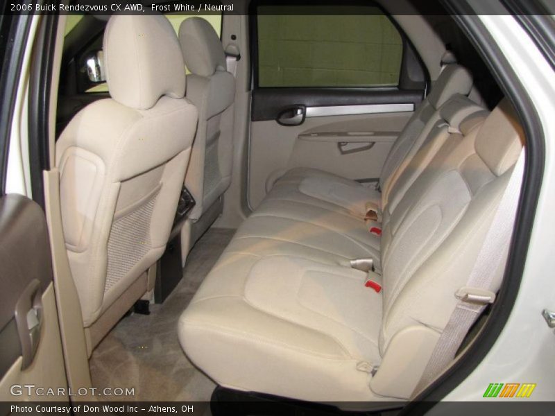 Frost White / Neutral 2006 Buick Rendezvous CX AWD