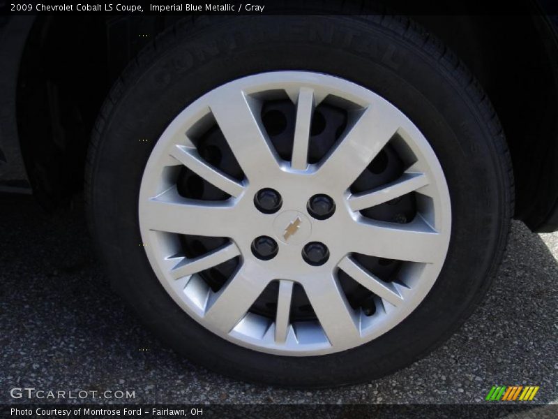 Imperial Blue Metallic / Gray 2009 Chevrolet Cobalt LS Coupe