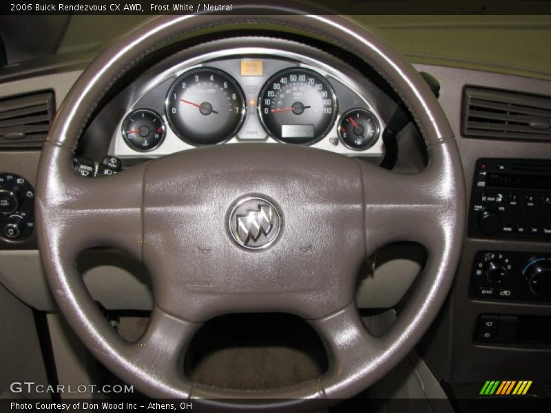 Frost White / Neutral 2006 Buick Rendezvous CX AWD