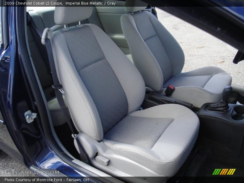 Imperial Blue Metallic / Gray 2009 Chevrolet Cobalt LS Coupe