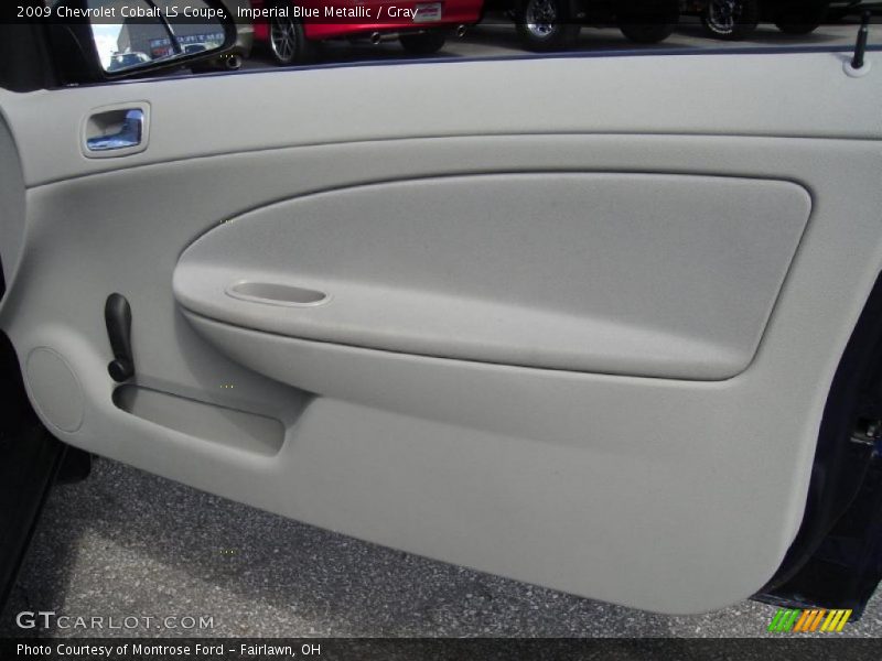 Imperial Blue Metallic / Gray 2009 Chevrolet Cobalt LS Coupe