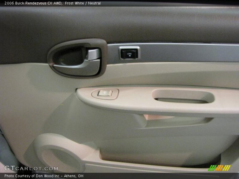 Frost White / Neutral 2006 Buick Rendezvous CX AWD