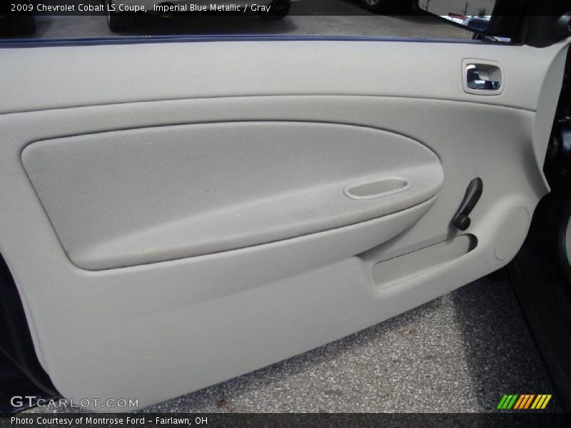Imperial Blue Metallic / Gray 2009 Chevrolet Cobalt LS Coupe