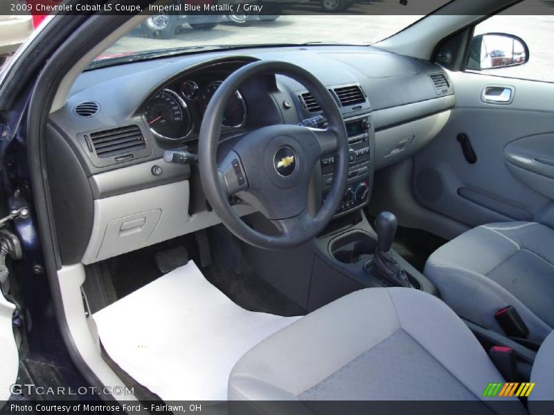 Imperial Blue Metallic / Gray 2009 Chevrolet Cobalt LS Coupe