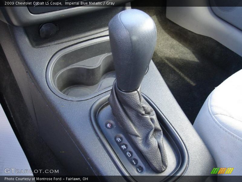Imperial Blue Metallic / Gray 2009 Chevrolet Cobalt LS Coupe