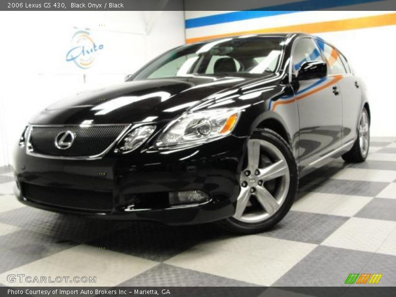 Black Onyx / Black 2006 Lexus GS 430