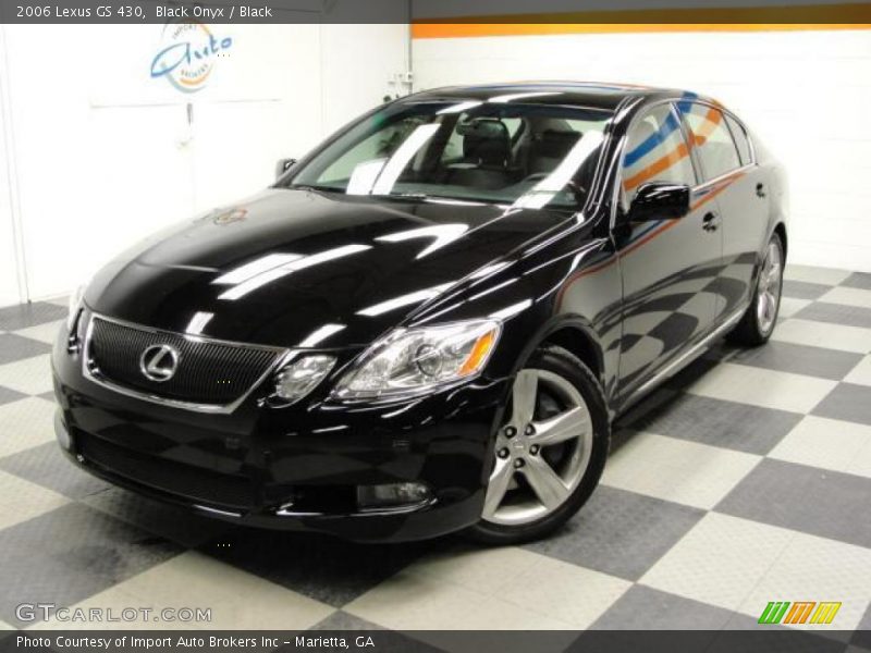 Black Onyx / Black 2006 Lexus GS 430