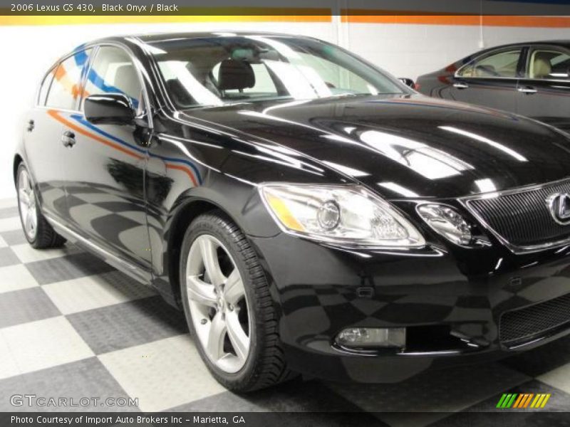 Black Onyx / Black 2006 Lexus GS 430