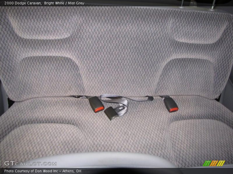 Bright White / Mist Grey 2000 Dodge Caravan