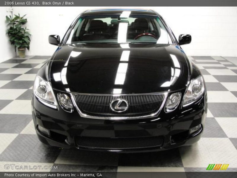 Black Onyx / Black 2006 Lexus GS 430