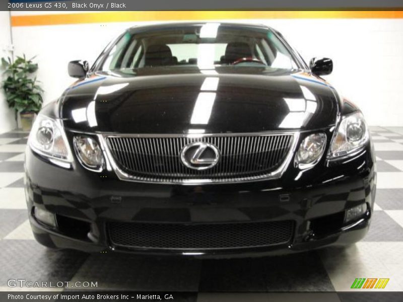 Black Onyx / Black 2006 Lexus GS 430