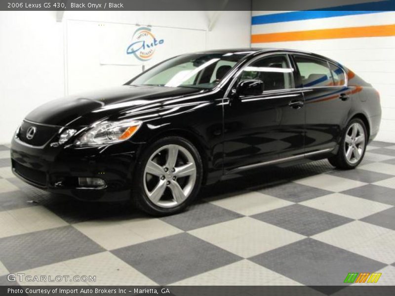 Black Onyx / Black 2006 Lexus GS 430