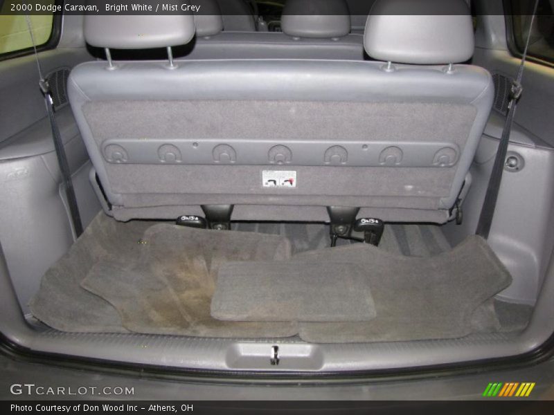 Bright White / Mist Grey 2000 Dodge Caravan