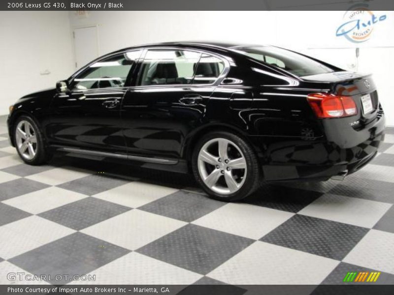 Black Onyx / Black 2006 Lexus GS 430