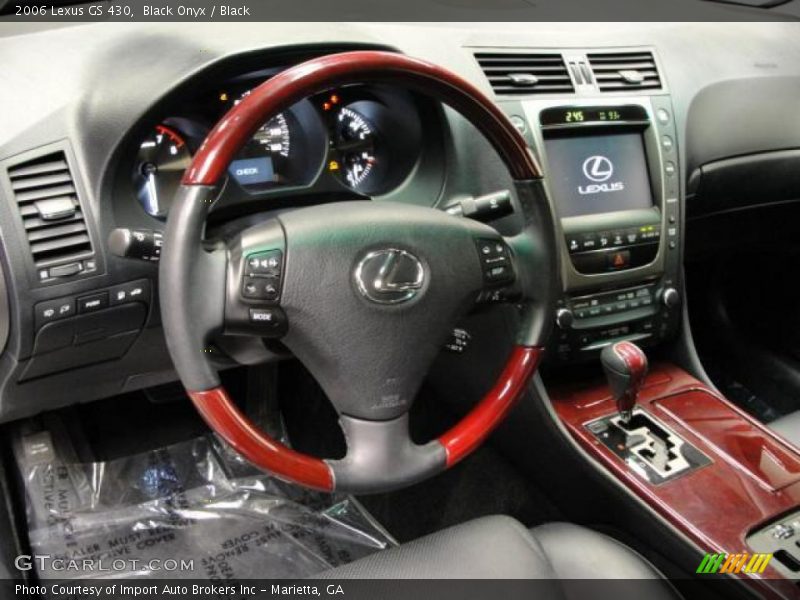 Black Onyx / Black 2006 Lexus GS 430