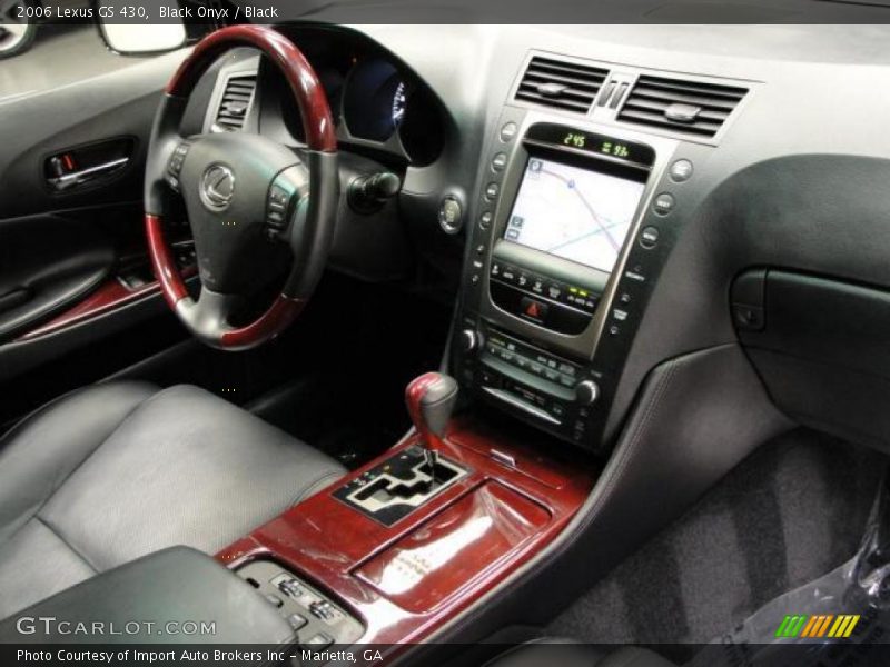 Black Onyx / Black 2006 Lexus GS 430