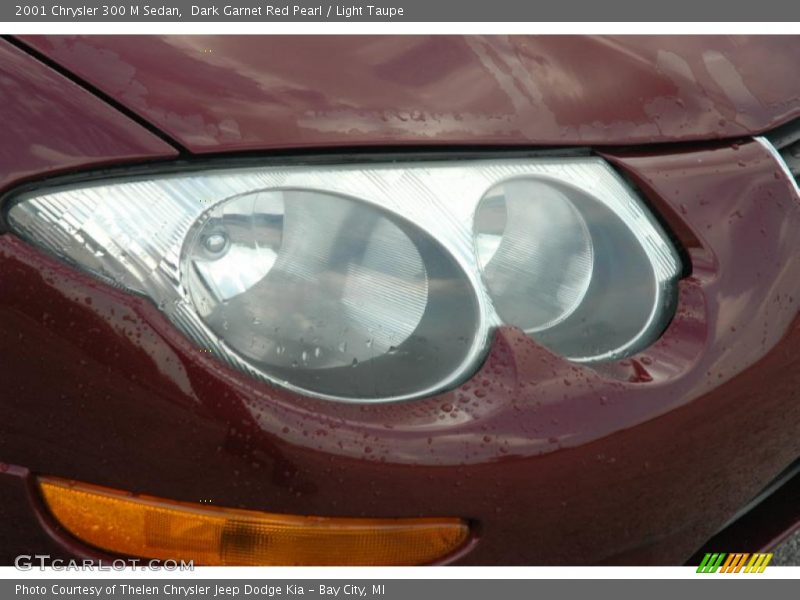 Dark Garnet Red Pearl / Light Taupe 2001 Chrysler 300 M Sedan