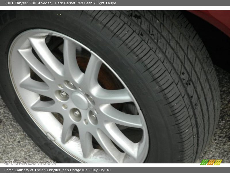 Dark Garnet Red Pearl / Light Taupe 2001 Chrysler 300 M Sedan