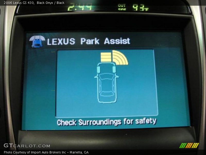 Black Onyx / Black 2006 Lexus GS 430