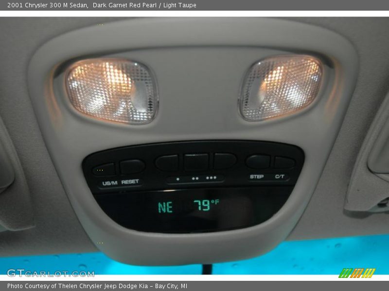 Dark Garnet Red Pearl / Light Taupe 2001 Chrysler 300 M Sedan