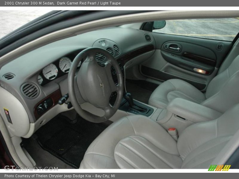 Dark Garnet Red Pearl / Light Taupe 2001 Chrysler 300 M Sedan