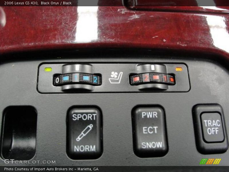 Black Onyx / Black 2006 Lexus GS 430