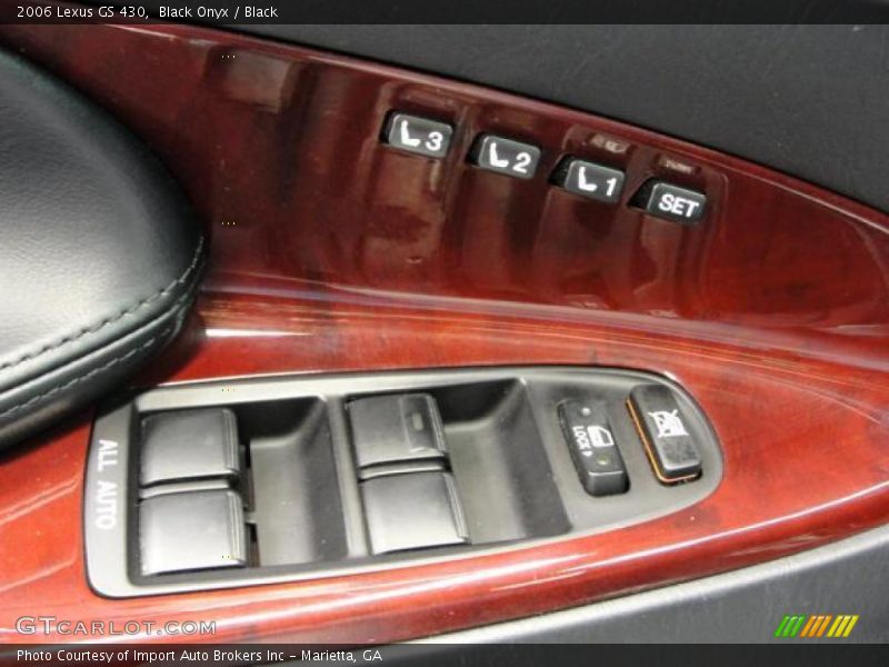Black Onyx / Black 2006 Lexus GS 430