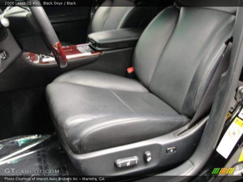 Black Onyx / Black 2006 Lexus GS 430
