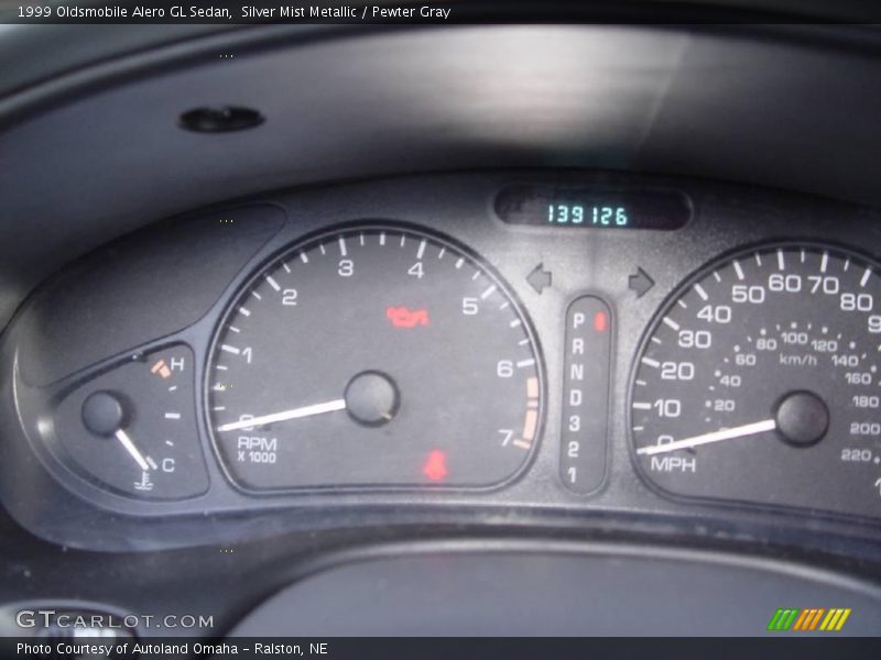 Silver Mist Metallic / Pewter Gray 1999 Oldsmobile Alero GL Sedan