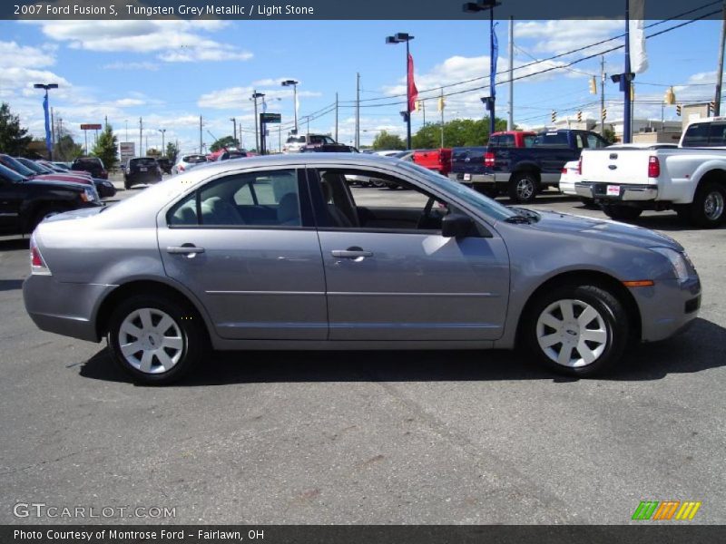 Tungsten Grey Metallic / Light Stone 2007 Ford Fusion S