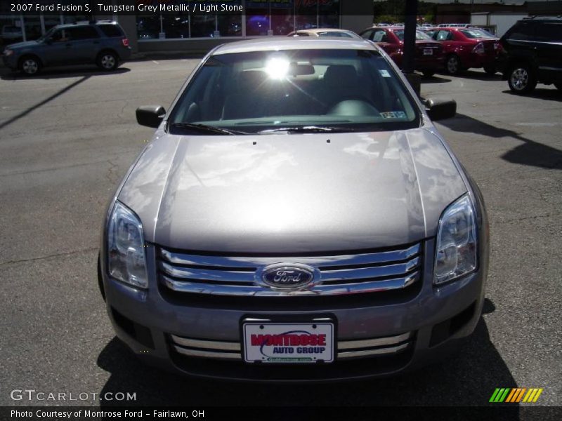 Tungsten Grey Metallic / Light Stone 2007 Ford Fusion S
