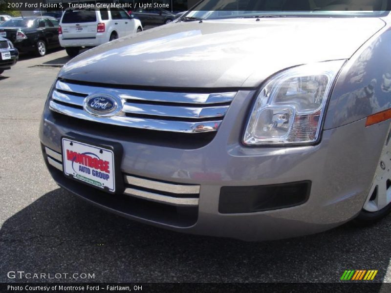 Tungsten Grey Metallic / Light Stone 2007 Ford Fusion S