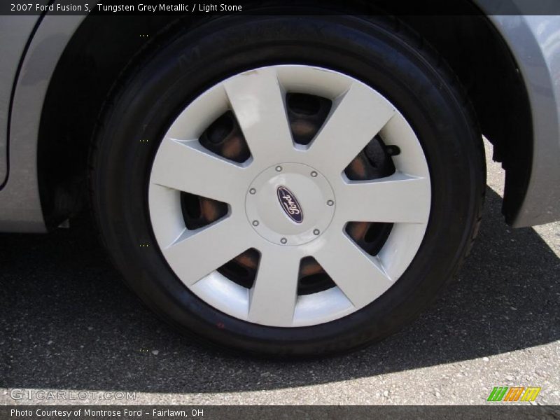 Tungsten Grey Metallic / Light Stone 2007 Ford Fusion S