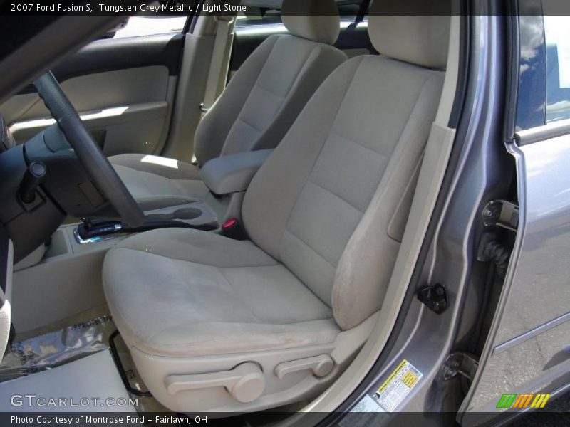 Tungsten Grey Metallic / Light Stone 2007 Ford Fusion S