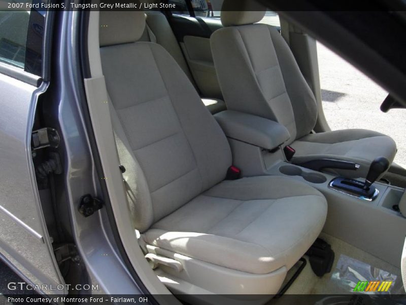 Tungsten Grey Metallic / Light Stone 2007 Ford Fusion S