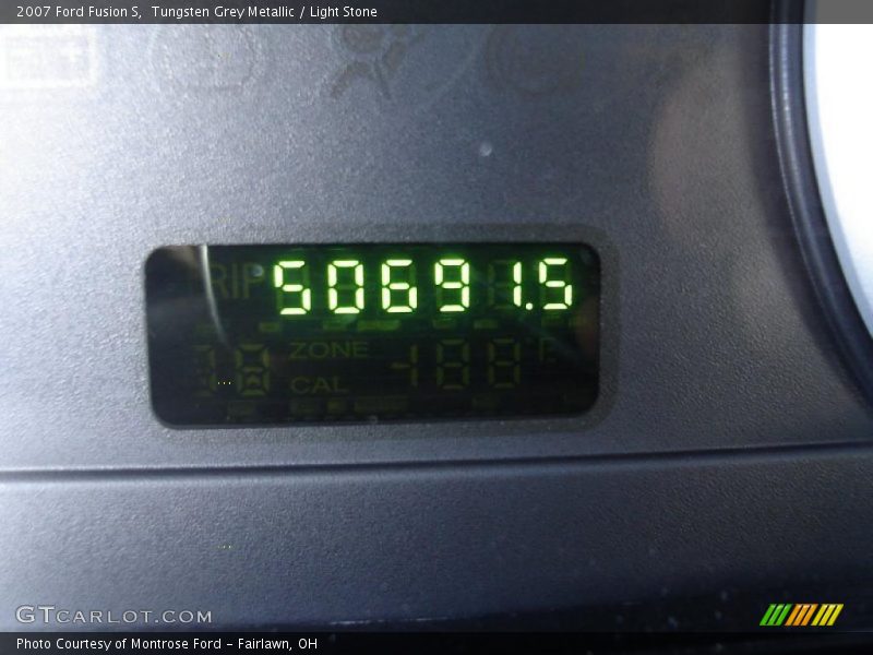 Tungsten Grey Metallic / Light Stone 2007 Ford Fusion S